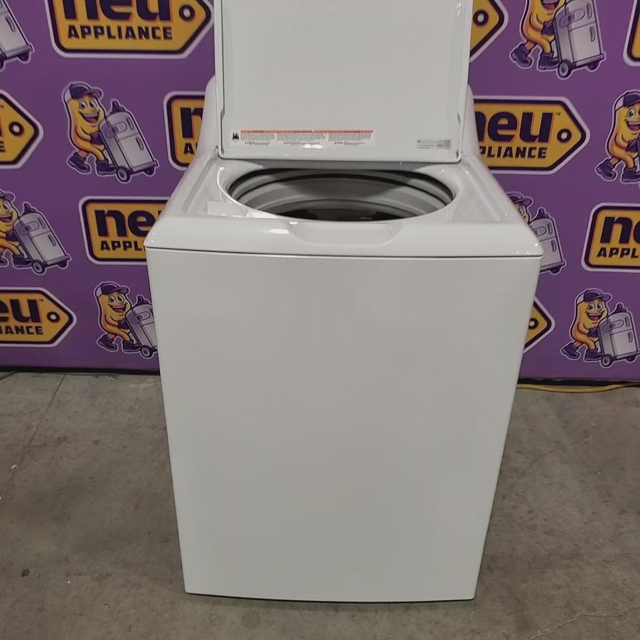 Pictures of Hotpoint® 4.0 cu. ft. Capacity Washer with Cold Plus and Water Level Control HTW265ASWWW - Certified Refurbished - Neu Appliance Outlet - Discount Appliance Outlet in Austin, Tx