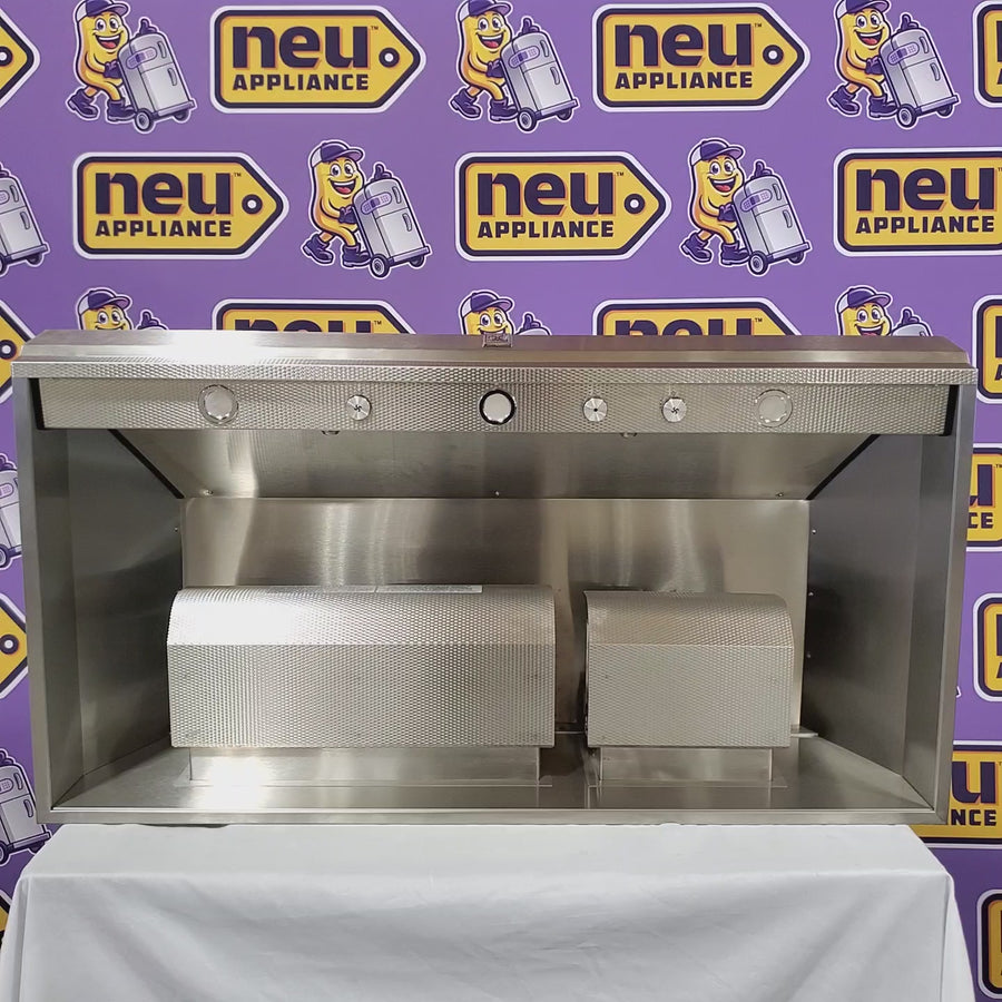 Pictures of Hestan Kvc48 900 Cfm 48" Wide Wall Mounted Range Hood in Stainless Steel 1117270 - KVC48 - Open Box - Neu Appliance Outlet - Discount Appliance Outlet in Austin, Tx
