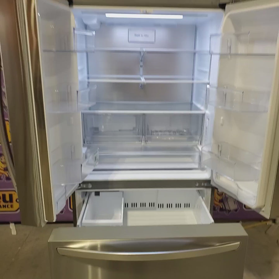 Pictures of LG 27 cu. ft. Smart Counter-Depth MAX™ French Door Refrigerator with Linear Cooling™ and Internal Water Dispenser LRFLC2706S - Scratch & Dent (Minor) - Neu Appliance Outlet - Discount Appliance Outlet in Austin, Tx