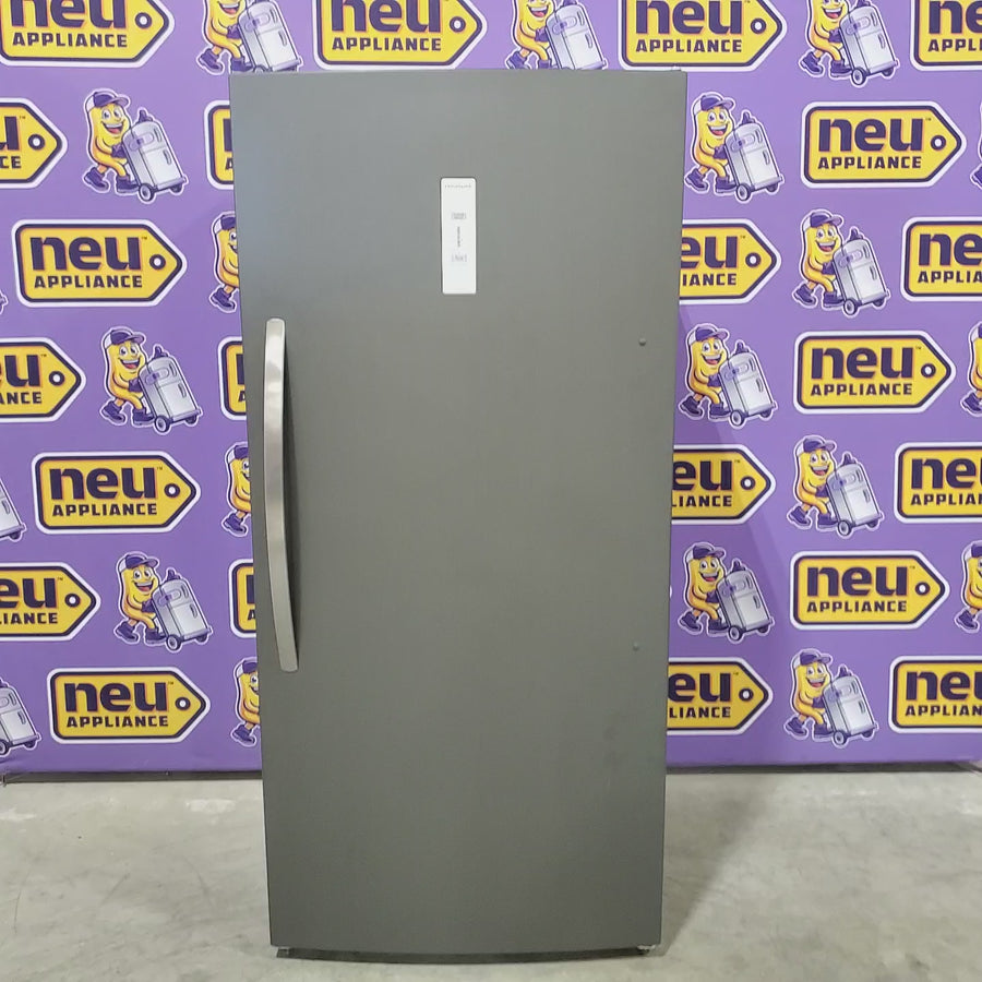 Pictures of Frigidaire 20 Cu. Ft. ENERGY STAR Garage Ready Carbon Upright Freezer with EvenTemp™ Cooling System 22442648 - FFUE2024AN - Scratch & Dent (Minor) - Neu Appliance Outlet - Discount Appliance Outlet in Austin, Tx