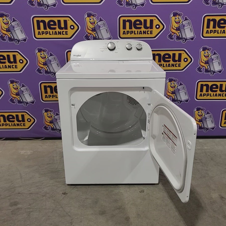 Pictures of Whirlpool White Electric Extra Large 7.0 Cu. Ft. Dryer with Wrinkle Shield 22221438 - WED4815EW - Scratch & Dent (Moderate) - Neu Appliance Outlet - Discount Appliance Outlet in Austin, Tx