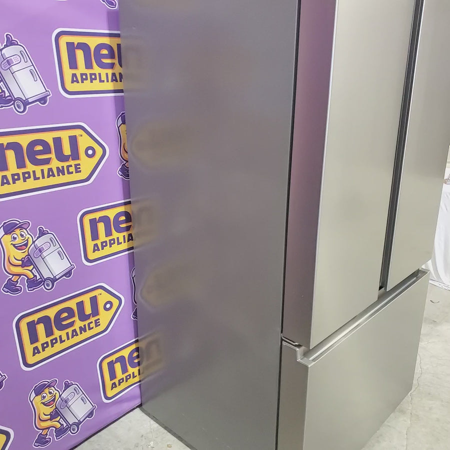 Pictures of Hisense 26.6 cu. ft. French Door Refrigerator in Fingerprint Resistant Stainless Steel 22421721 - HRF266N6CSE1 - Scratch & Dent (Minor) - Neu Appliance Outlet - Discount Appliance Outlet in Austin, Tx