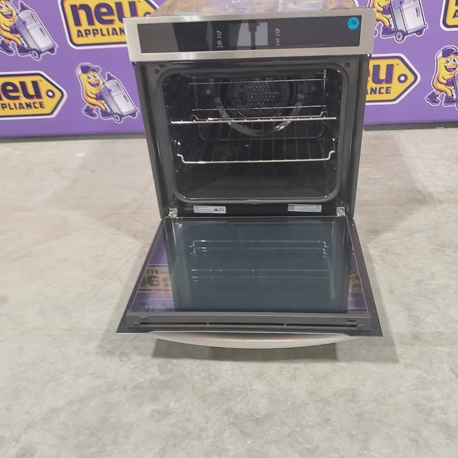 Pictures of Frigidaire Gallery Single Electric 24 Inch Wall Oven with Air Fry and Hidden Bake Element GCWS2438AF - Scratch and Dent (Moderate) - Neu Appliance Outlet - Discount Appliance Outlet in Austin, Tx