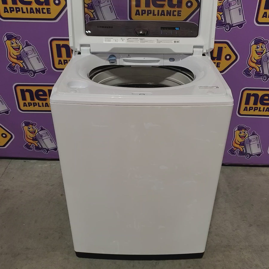 Pictures of Samsung Top Load 5.0 Cu. Ft. Washer with Super Speed in White WA50R5400AW - Certified Refurbished - Neu Appliance Outlet - Discount Appliance Outlet in Austin, Tx