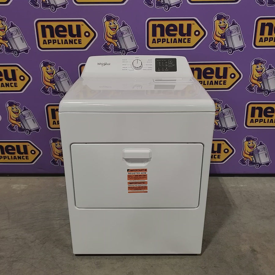 Pictures of Whirlpool 7.0 cu. ft. Electric Dryer with Adaptive Dry and Wrinkle Shield™ Option 22442640 - WED4307SW - Scratch & Dent (Moderate) - Neu Appliance Outlet - Discount Appliance Outlet in Austin, Tx