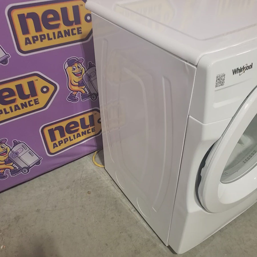 Pictures of Whirlpool 7.4 cu. ft. ENERGY STAR® Front Load Electric Dryer with Wrinkle Shield™ Option 22521665 - WED4720RW - Scratch & Dent (Minor) - Neu Appliance Outlet - Discount Appliance Outlet in Austin, Tx