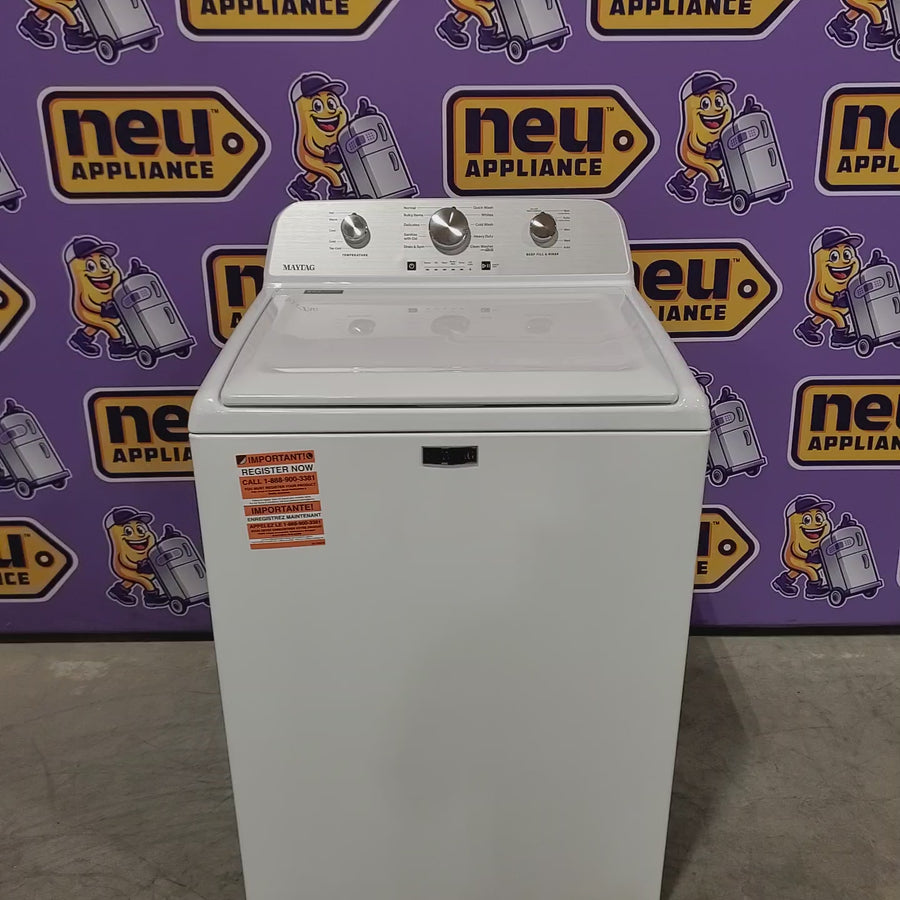 Pictures of Maytag 4.2 Cu. Ft. Capacity Top Load Washer in White 22121499 - MTW4205SW - Scratch & Dent (Minor) - Neu Appliance Outlet - Discount Appliance Outlet in Austin, Tx