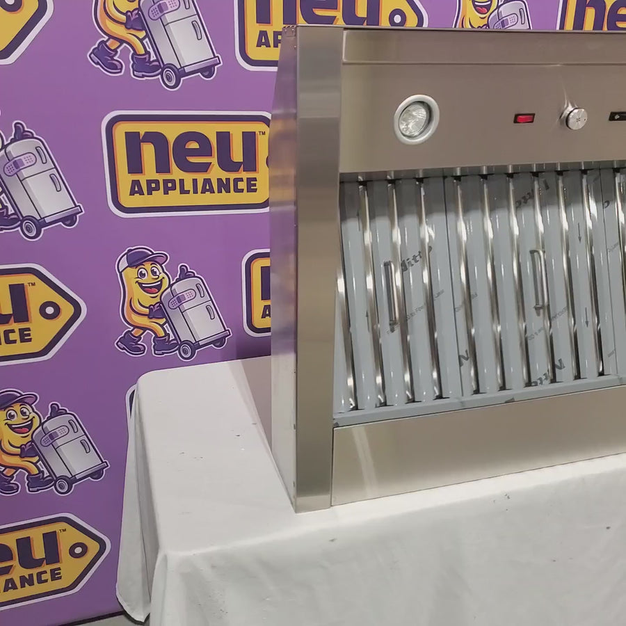 Pictures of Coyote 36 Inch Stainless Steel Linear Ventilation Insert for Outdoor Grill with Baffle Filter, Removable Grease Filters C1LINER36 - Open Box - Neu Appliance Outlet - Discount Appliance Outlet in Austin, Tx