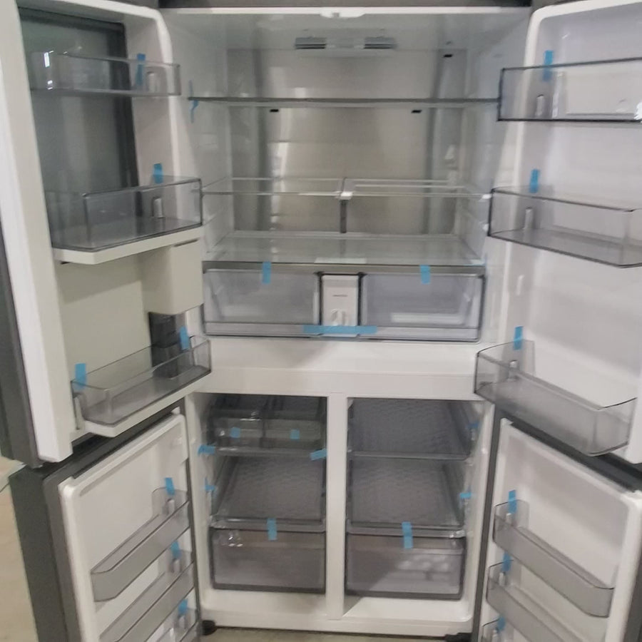 Pictures of Samsung Bespoke 4-Door Flex™ Refrigerator (29 cu. ft.) with AI Family Hub™+ and AI Vision Inside™ RF29DB9900QD - Scratch and Dent (Minor) - Neu Appliance Outlet - Discount Appliance Outlet in Austin, Tx
