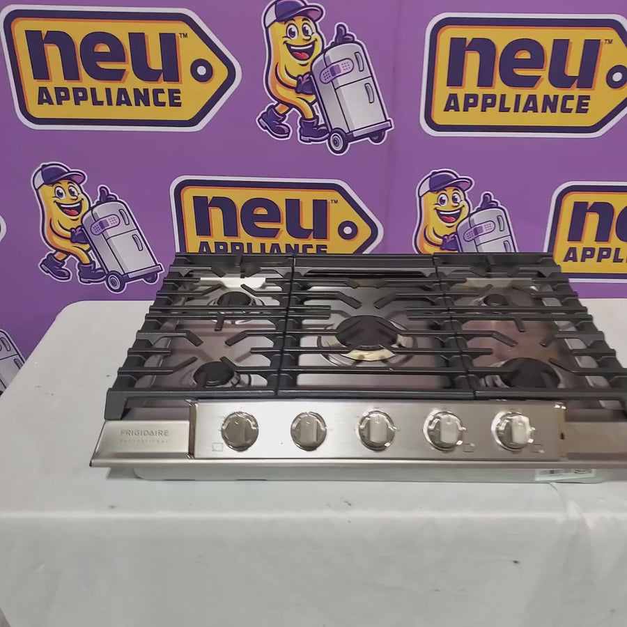 Pictures of Frigidaire Professional 30" Gas Cooktop with PowerPlus PCCG3080AS - Open Box - Neu Appliance Outlet - Discount Appliance Outlet in Austin, Tx
