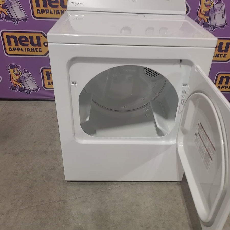 Pictures of Whirlpool White Electric Extra Large 7.0 Cu. Ft. Dryer with Wrinkle Shield 22421742 - WED4815EW - Scratch & Dent (Minor) - Neu Appliance Outlet - Discount Appliance Outlet in Austin, Tx