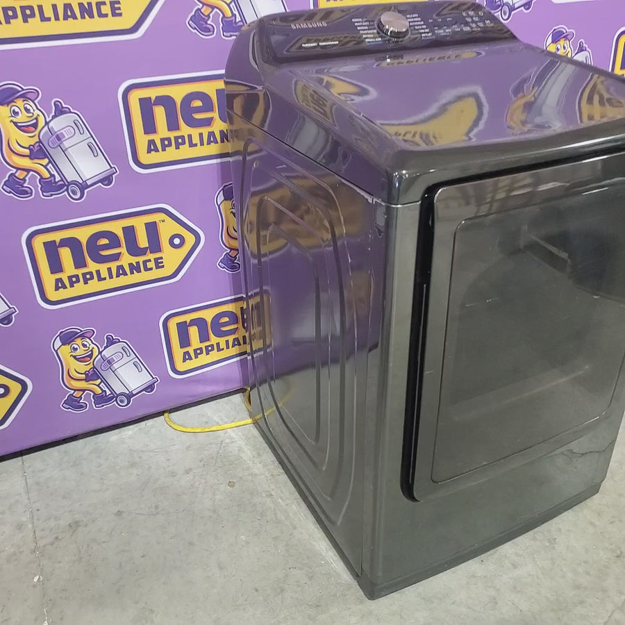Pictures of Samsung 7.4 cu ft Gas Dryer with Steam Sanitize Option DVG50R5400V - Certified Refurbished - Neu Appliance Outlet - Discount Appliance Outlet in Austin, Tx