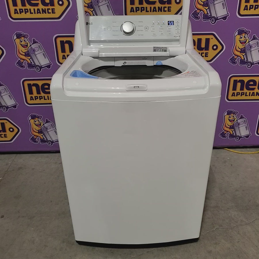 Pictures of LG White Top Load 5.0 Cu. Ft. Mega Capacity Washer with TurboDrum Technology WT7150CW - Certified Refurbished and LG 7.3-cu ft Vented Gas Dryer in White 16301 - DLG7101W - Certified Refurbished - Neu Appliance Outlet - Discount Appliance Outlet in Austin, Tx