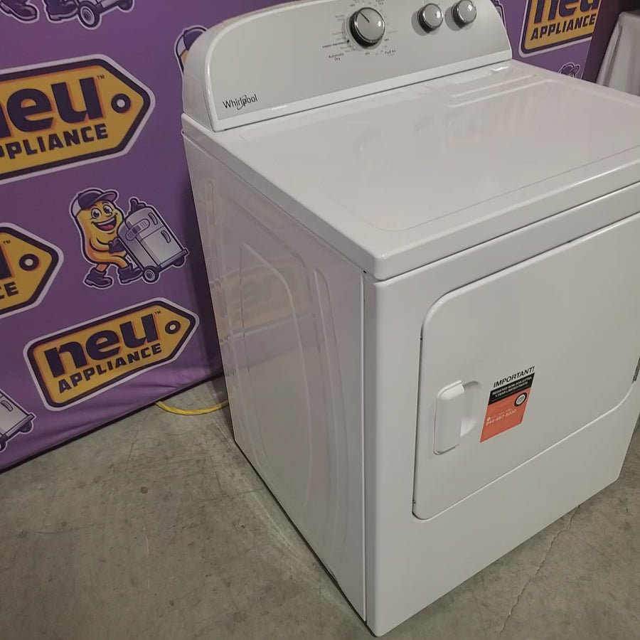 Pictures of Whirlpool White Electric Extra Large 7.0 Cu. Ft. Dryer with Wrinkle Shield 22142789 - WED4815EW - Open Box - Neu Appliance Outlet - Discount Appliance Outlet in Austin, Tx