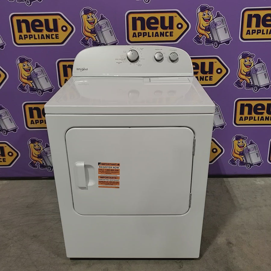 Pictures of Whirlpool White Electric Extra Large 7.0 Cu. Ft. Dryer with Wrinkle Shield 22221439 - WED4815EW - Scratch & Dent (Minor) - Neu Appliance Outlet - Discount Appliance Outlet in Austin, Tx
