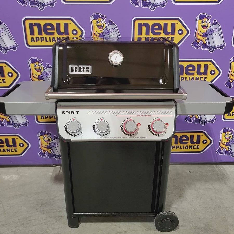 Pictures of Spirit E-425 4-Burner Liquid Propane Gas Grill in Black with Powerful Boost Burners 22521697 - E-425 - Certified Refurbished - Neu Appliance Outlet - Discount Appliance Outlet in Austin, Tx