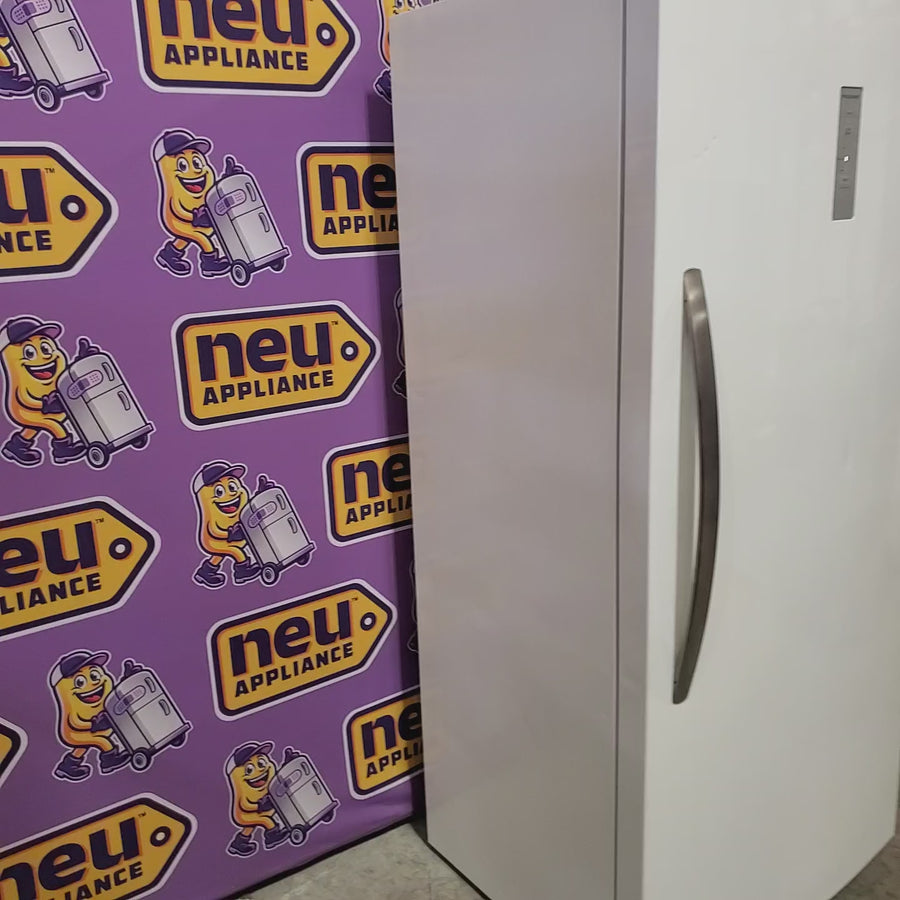 Pictures of Frigidaire 20 Cu. Ft. Energy Star Garage Ready Single-Door Refrigerator in White FRAE2024AW - Scratch & Dent (Moderate) - Neu Appliance Outlet - Discount Appliance Outlet in Austin, Tx