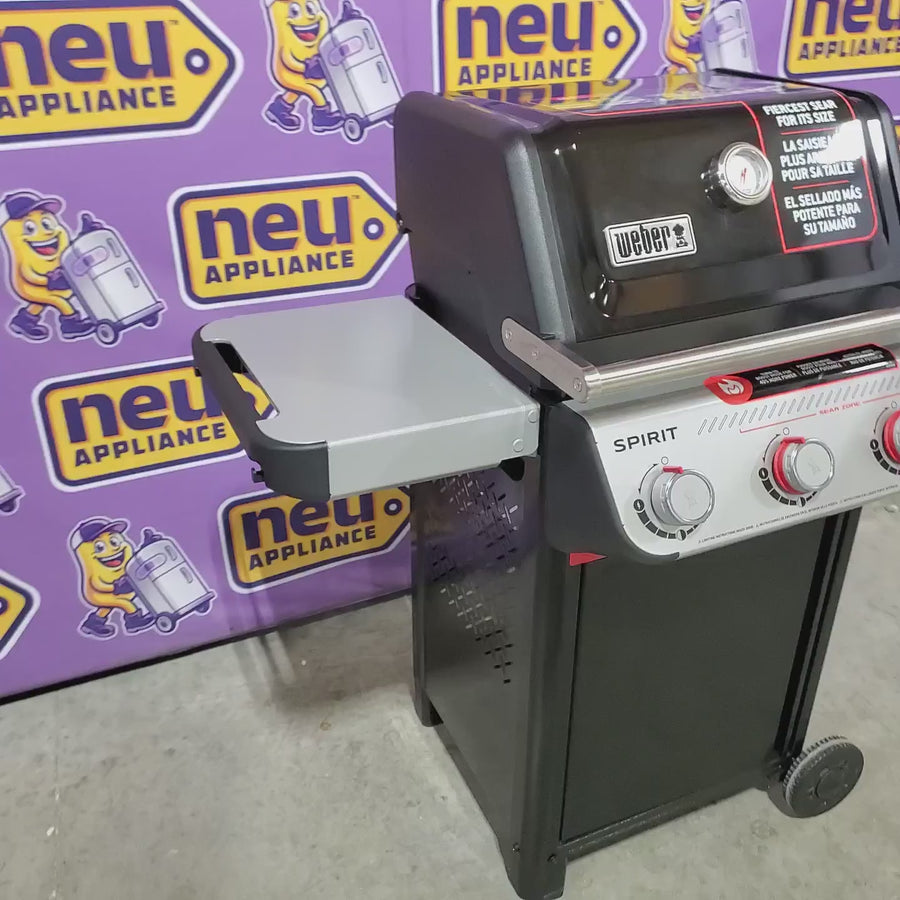 Pictures of Weber Spirit E-325 Black 3 -Burner Liquid Propane Gas Grill E-325 - Open Box - Neu Appliance Outlet - Discount Appliance Outlet in Austin, Tx