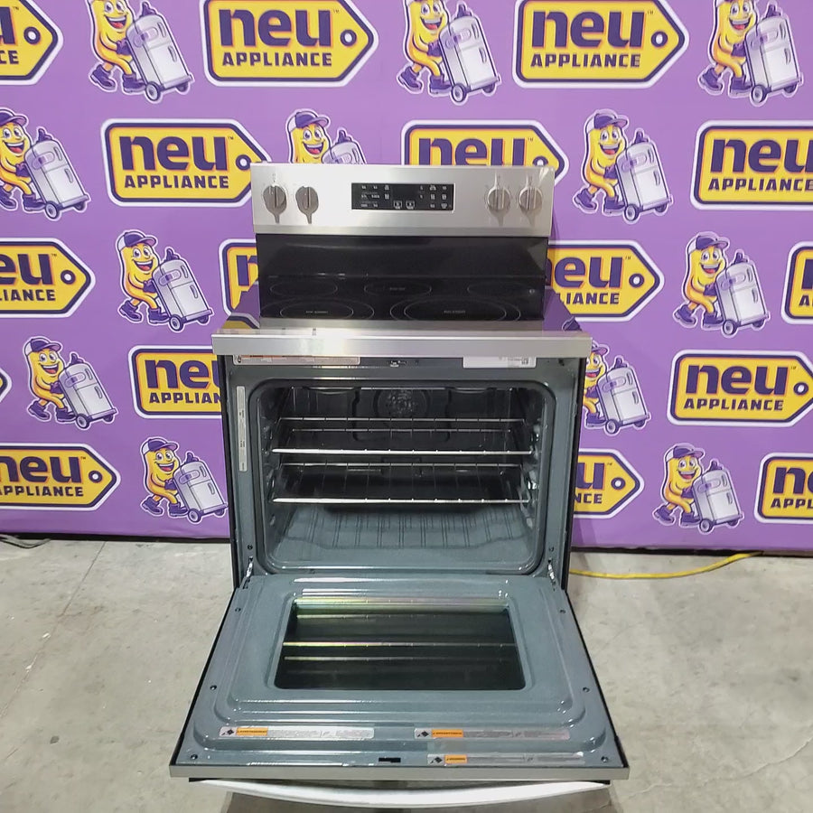 Pictures of Whirlpool Energy Star Electric Range with Air Cooking Technology, No Preheat Air Fry, Air Baking and Self Clean WFES5030RZ - Scratch & Dent (Minor) - Neu Appliance Outlet - Discount Appliance Outlet in Austin, Tx