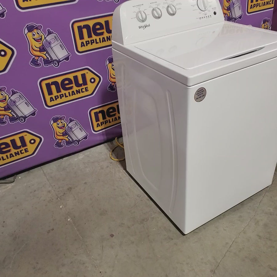 Pictures of Whirlpool White Top Load 3.8 Cu. Ft. Washer with Late Lid Lock WTW4655JW2 - Certified Refurbished - Neu Appliance Outlet - Discount Appliance Outlet in Austin, Tx