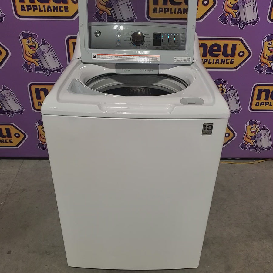 Pictures of GE® 4.6 cu. ft. Capacity Washer with Stainless Steel Basket GTW680BSJWS - Certified Refurbished - Neu Appliance Outlet - Discount Appliance Outlet in Austin, Tx