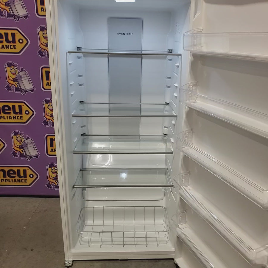 Pictures of Frigidaire 20 Cu. Ft. ENERGY STAR Garage Ready White Upright Freezer with EvenTemp™ Cooling System FFUE2024AW - Scratch & Dent (Major) - Neu Appliance Outlet - Discount Appliance Outlet in Austin, Tx