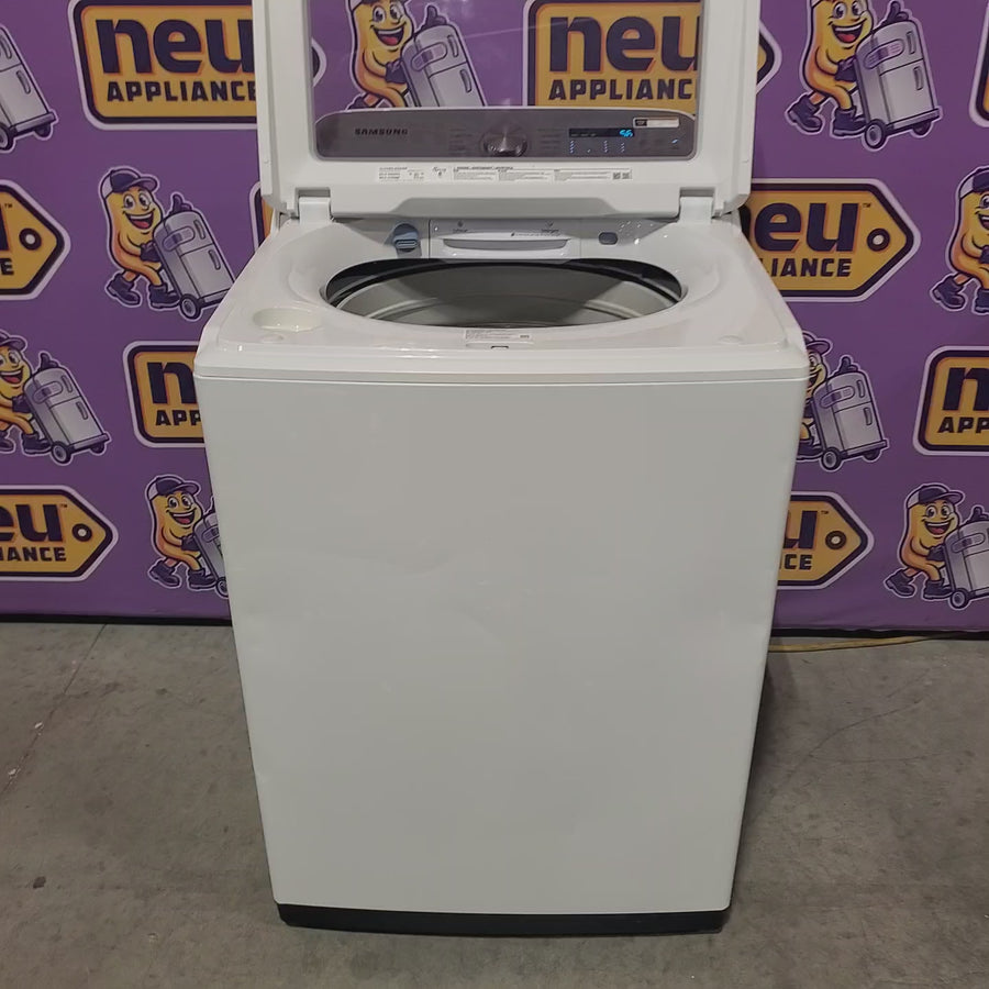 Pictures of Samsung ENERGY STAR 5.0 cu. ft. Top Load Washing Machine with Active Water Jet WA50R5200AW - Certified Refurbished - Neu Appliance Outlet - Discount Appliance Outlet in Austin, Tx