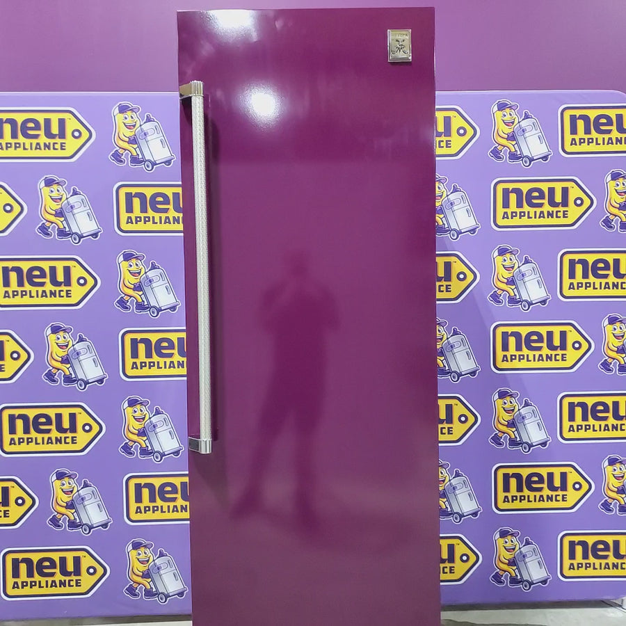 Pictures of Hestan 30 Inch Refrigerator Column in Lush Purple with 17.45 Cu. Ft. Capacity, EvenFlow Air Circulating Technology™, Insulated Dual Variable Speed Compressors 11113155 - KRCR30-PP - Scratch & Dent (Minor) - Neu Appliance Outlet - Discount Appliance Outlet in Austin, Tx