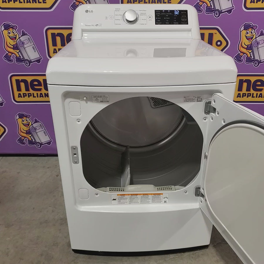Pictures of LG White Top Load 5.0 Cu. Ft. Mega Capacity Washer with TurboDrum Technology WT7150CW - Certified Refurbished and LG 7.3-cu ft Vented Gas Dryer in White 16301 - DLG7101W - Certified Refurbished - Neu Appliance Outlet - Discount Appliance Outlet in Austin, Tx