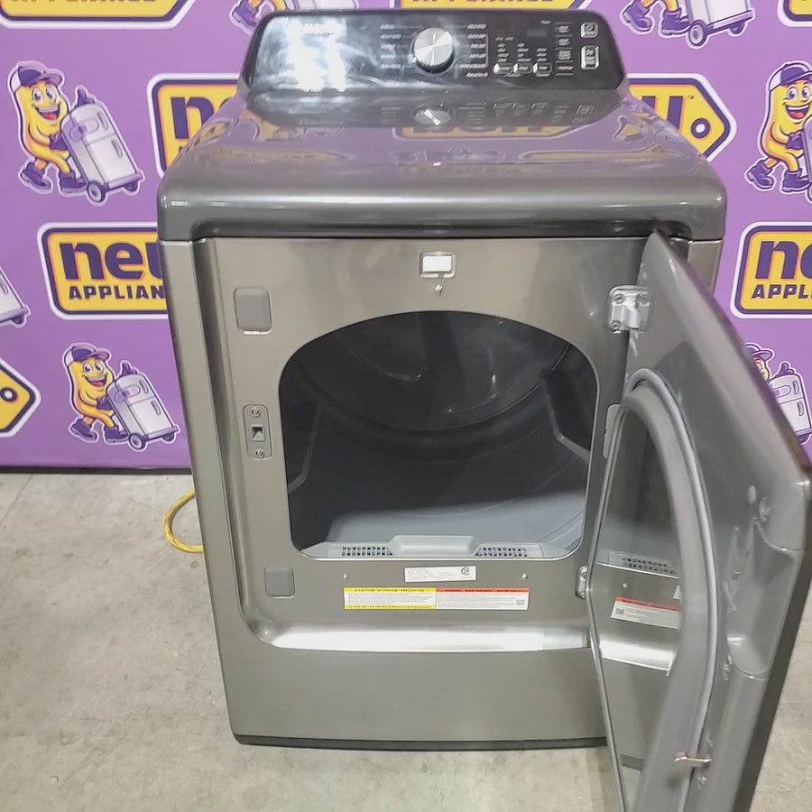 Pictures of Samsung Platinum Electric 7.4 Cu. Ft. Dryer with Sensor Dry DVE45T3400P - Certified Refurbished - Neu Appliance Outlet - Discount Appliance Outlet in Austin, Tx