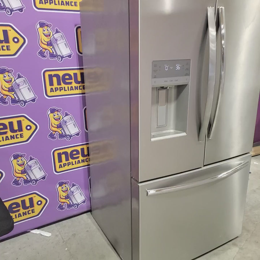 Pictures of Frigidaire Gallery 28 Cu. Ft. Standard-Depth French Door Refrigerator in Stainless Steel GRFS2853AF - Scratch & Dent (Moderate) - Neu Appliance Outlet - Discount Appliance Outlet in Austin, Tx