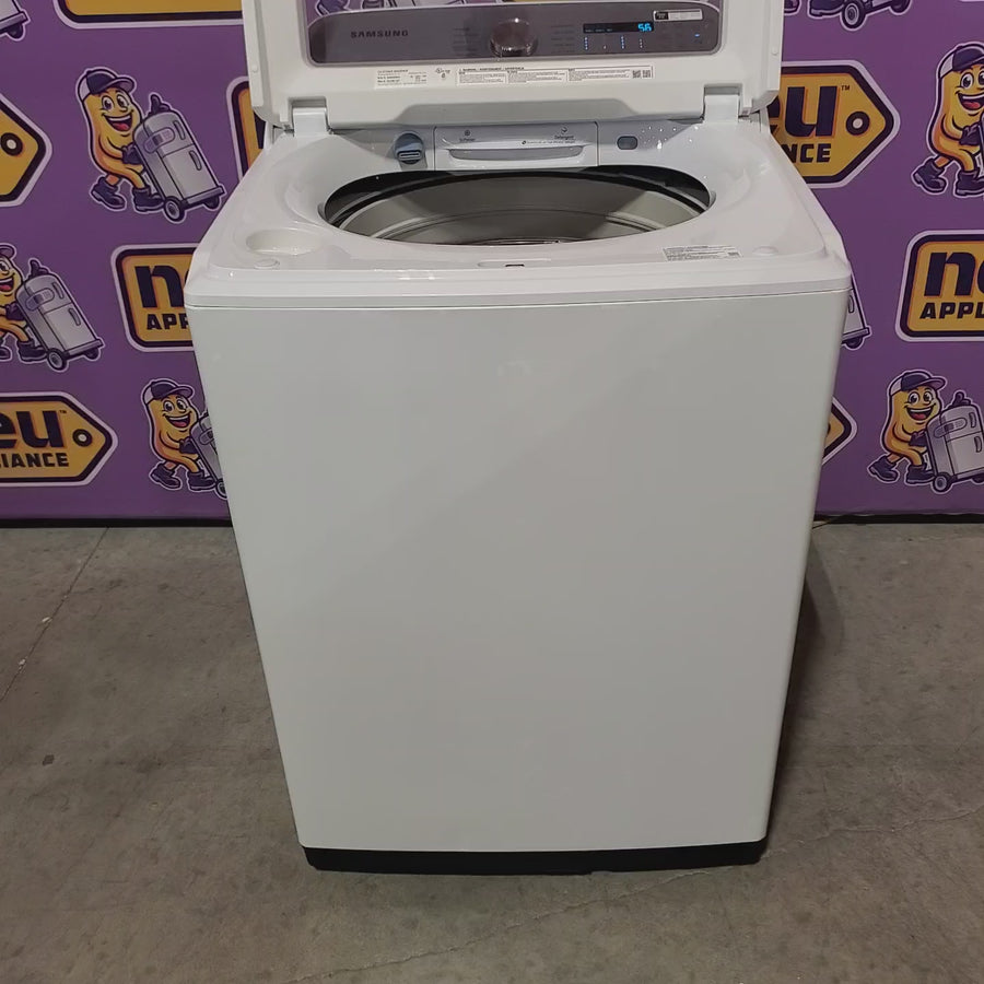 Pictures of Samsung ENERGY STAR 5.0 cu. ft. Top Load Washing Machine with Active Water Jet 3511213 - WA50R5200AW - Certified Refurbished - Neu Appliance Outlet - Discount Appliance Outlet in Austin, Tx