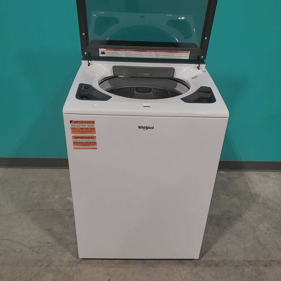 Pictures of Whirlpool 5.2 - 5.3 cu. ft. Top Load Washer with 2 in 1 Removable Agitator and Load & Go™ dispenser WTW8127LW - Open Box - Neu Appliance Outlet - Discount Appliance Outlet in Austin, Tx