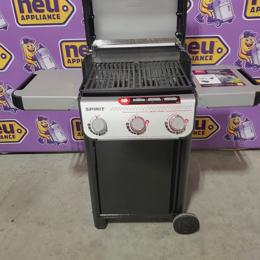 Pictures of Weber Spirit E-325 Black 3 -Burner Liquid Propane Gas Grill E-325 - Open Box - Neu Appliance Outlet - Discount Appliance Outlet in Austin, Tx
