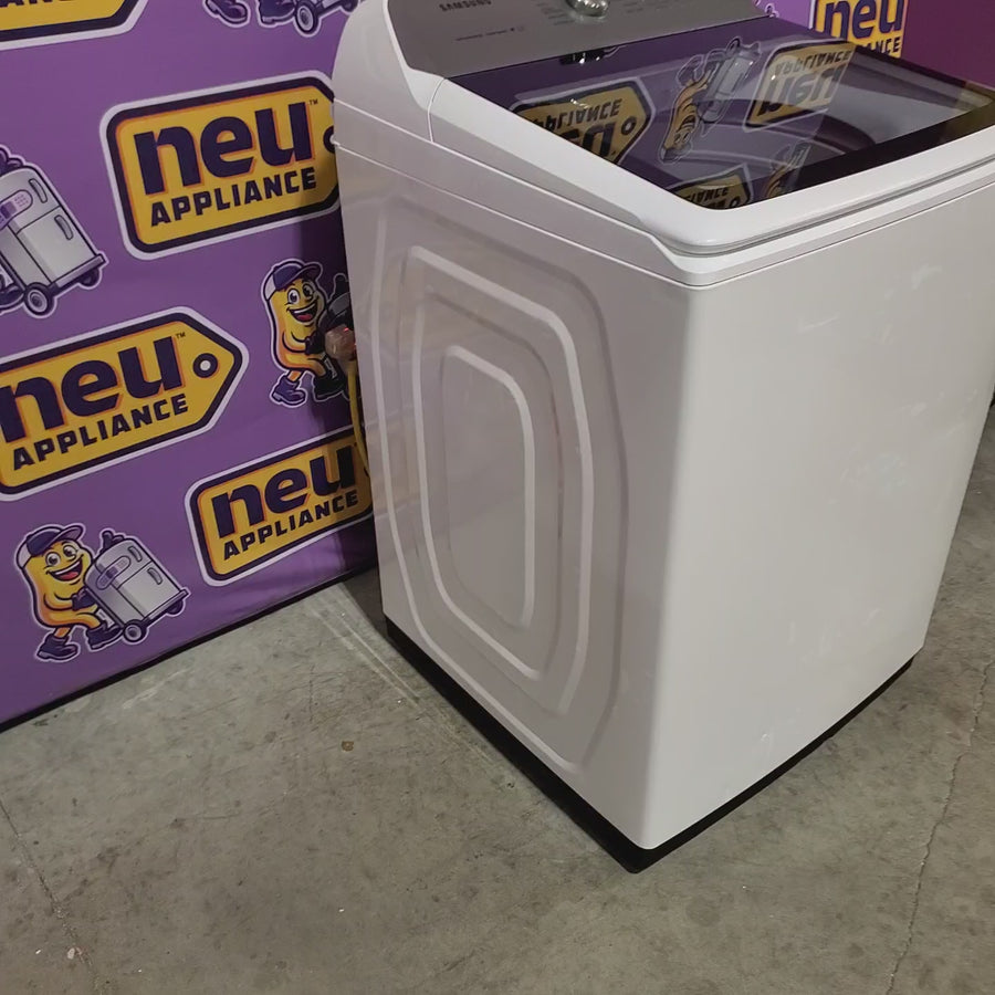Pictures of Samsung Top Load 5.0 Cu. Ft. Washer with Super Speed in White WA50R5400AW - Certified Refurbished - Neu Appliance Outlet - Discount Appliance Outlet in Austin, Tx