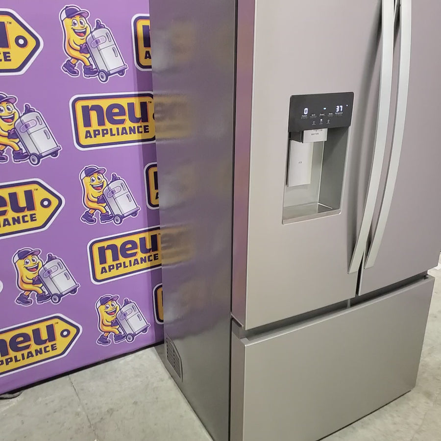 Pictures of Whirlpool Counter-Depth 23.4-cu ft 3 -Door Refrigerator with Dual Ice Maker with Water and Ice Dispenser WRFC5236RZ - Scratch & Dent (Minor) - Neu Appliance Outlet - Discount Appliance Outlet in Austin, Tx