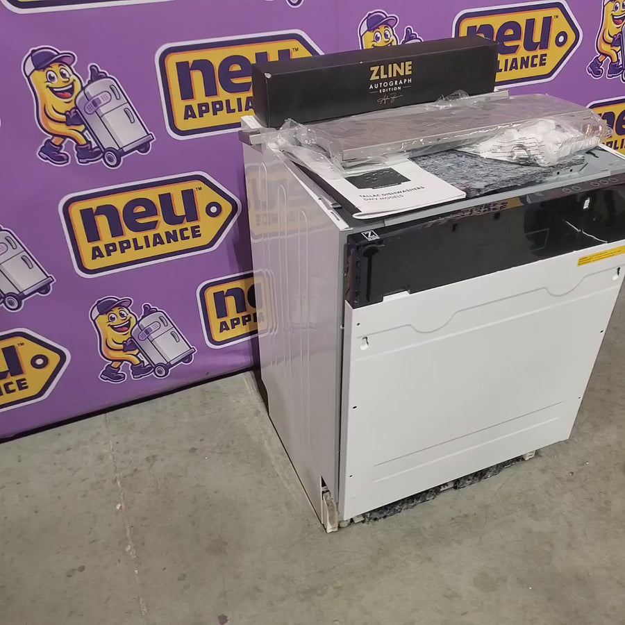 Pictures of ZLINE 24 Inch Fully Integrated Dishwasher with 15 Place Setting Capacity, 8 Wash Cycle, Delay Wash, Adjustable Rack, 51 dBA Silence Rating, UL Listed, and ENERGY STAR Certified DWV-24 - Open Box - Neu Appliance Outlet - Discount Appliance Outlet in Austin, Tx