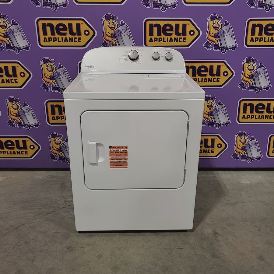 Pictures of Whirlpool White Electric Extra Large 7.0 Cu. Ft. Dryer with Wrinkle Shield 22121516 - WED4815EW - Scratch & Dent (Minor) - Neu Appliance Outlet - Discount Appliance Outlet in Austin, Tx