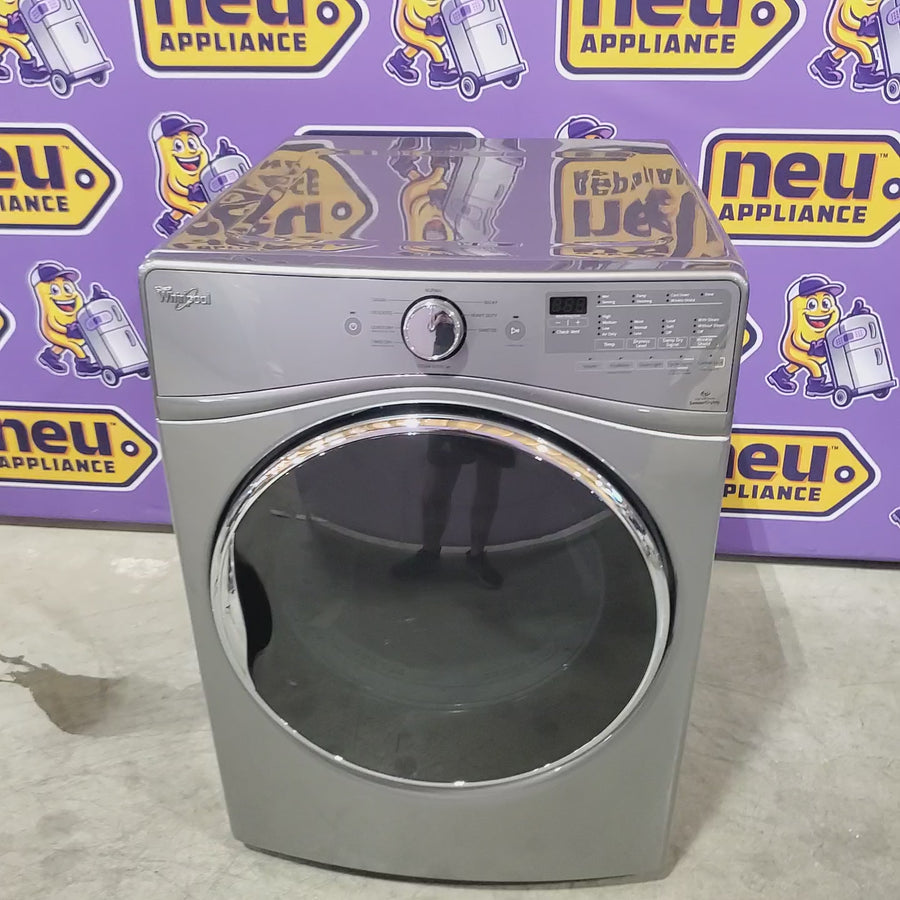 Pictures of Whirlpool 7.4 cu. ft. 240 -Volt Stackable Chrome Shadow Electric Vented Dryer with Steam Refresh, ENERGY STAR 0512190 - WED90HEFC - Certified Refurbished - Neu Appliance Outlet - Discount Appliance Outlet in Austin, Tx