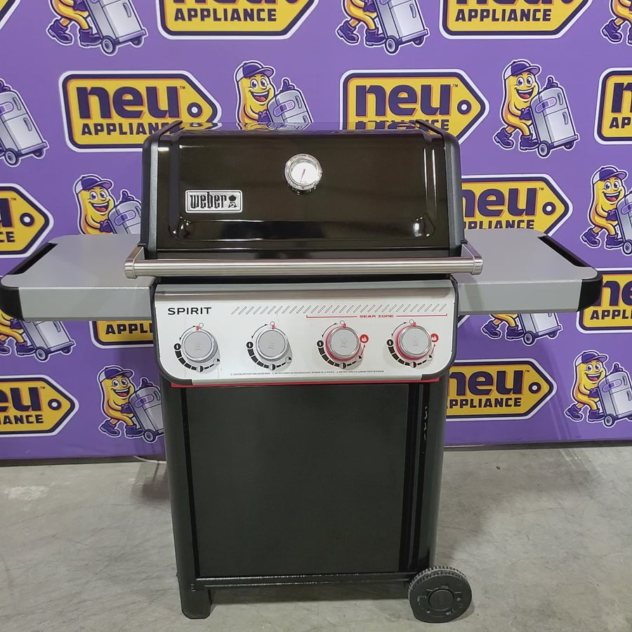 Pictures of Spirit E-425 4-Burner Liquid Propane Gas Grill in Black with Powerful Boost Burners 22521697 - E-425 - Certified Refurbished - Neu Appliance Outlet - Discount Appliance Outlet in Austin, Tx