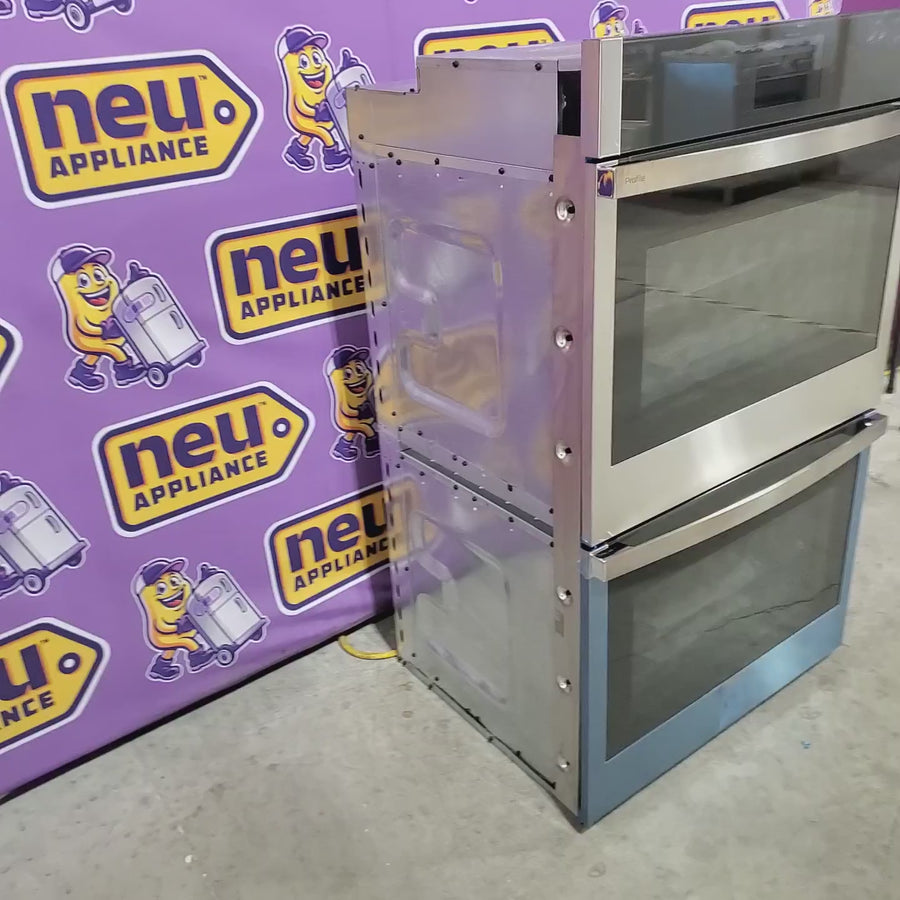 Pictures of GE Profile™ 30" Smart Built-In Convection Double Wall Oven with No Preheat Air Fry and Precision Cooking PTD7000SNSS - Open Box - Neu Appliance Outlet - Discount Appliance Outlet in Austin, Tx