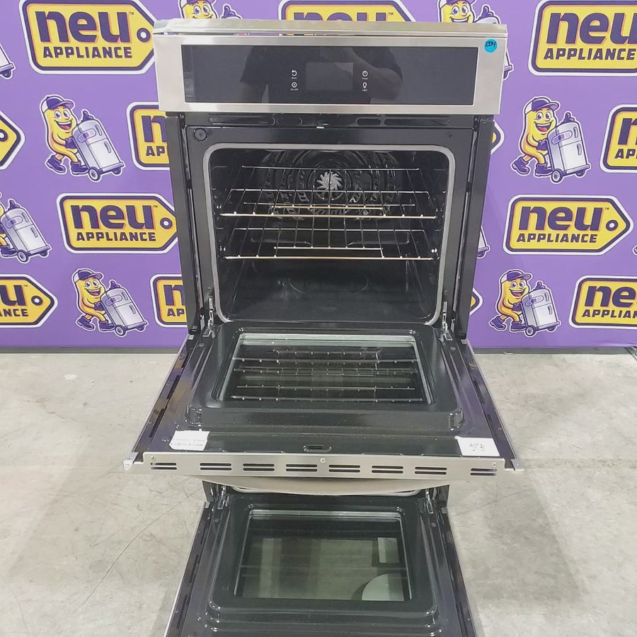 Pictures of Frigidaire Electric 30 Inch Wall Oven with Convection Bake, Self Clean, and Keep Warm Setting FCWD3027AS - Scratch and Dent (Moderate) - Neu Appliance Outlet - Discount Appliance Outlet in Austin, Tx