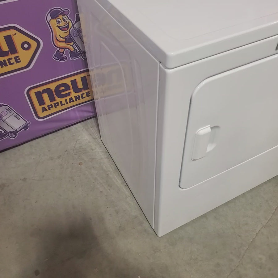 Pictures of Maytag 29 Inch 7.0 cu. ft. Electric Dryer with 15 Drying Cycles, 4 Temperature Settings, Wrinkle Control Options and Heavy Duty Cycle 05121109 - MEDC215EW - Certified Refurbished - Neu Appliance Outlet - Discount Appliance Outlet in Austin, Tx