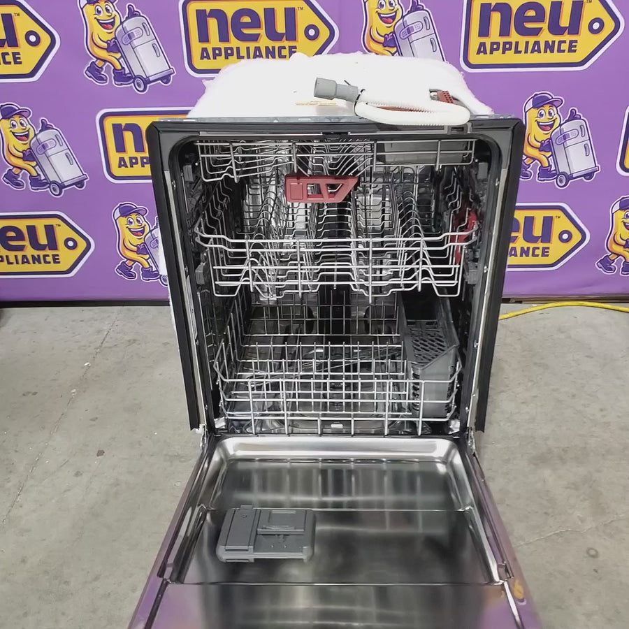 Pictures of Whirlpool® 24-Inch Top Control Dishwasher with Total Coverage Wash and Auto Open Air Dry in Fingerprint Resistant Stainless Steel WDPS8024SZ - Open Box - Neu Appliance Outlet - Discount Appliance Outlet in Austin, Tx