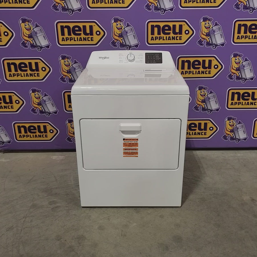 Pictures of Whirlpool 4.2-4.3 Cu. Ft. Top Load Washer with 2-in-1 Removable Agitator and Soft Close Glass Lid WTW4307SW - Scratch & Dent (Minor) and Whirlpool 7.0 cu. ft. Electric Dryer with Adaptive Dry and Wrinkle Shield™ Option 16285 - WED4307SW - Open Box - Neu Appliance Outlet - Discount Appliance Outlet in Austin, Tx