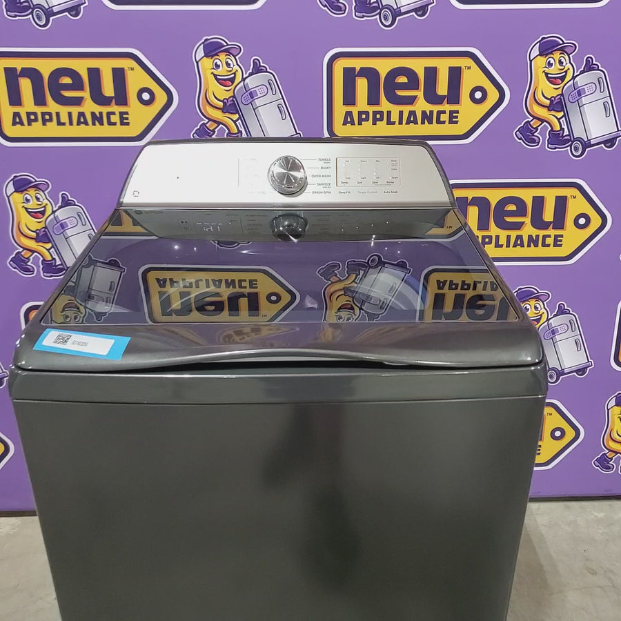 Pictures of GE Profile™ ENERGY STAR® 4.9 cu. ft. Capacity Washer with Smarter Wash Technology and FlexDispense™ 20232728 - PTW605BPRDG - Open Box - Neu Appliance Outlet - Discount Appliance Outlet in Austin, Tx