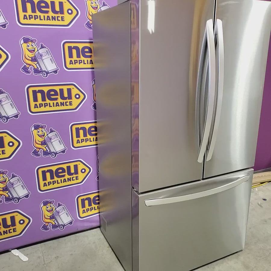 Pictures of LG 27 cu. ft. Smart Counter-Depth MAX™ French Door Refrigerator with Linear Cooling™ and Internal Water Dispenser LRFLC2706S - Scratch & Dent (Minor) - Neu Appliance Outlet - Discount Appliance Outlet in Austin, Tx