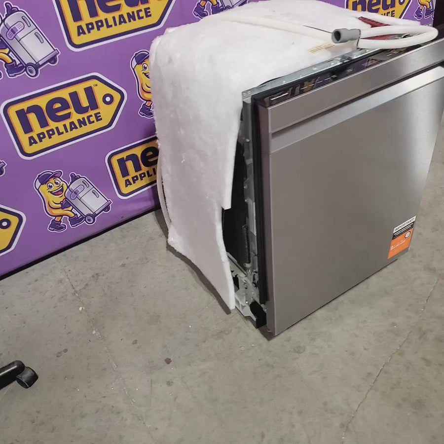 Pictures of Whirlpool® 24-Inch Top Control Dishwasher with Total Coverage Wash and Auto Open Air Dry in Fingerprint Resistant Stainless Steel WDPS8024SZ - Open Box - Neu Appliance Outlet - Discount Appliance Outlet in Austin, Tx
