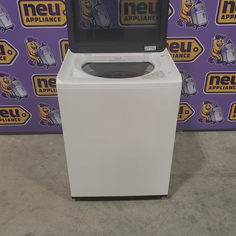 Pictures of LG White 5.5 cu. ft. Mega Capacity Smart Top Load Washer with EasyUnload™ & AI Sensing - Scratch & Dent - Minor - Neu Appliance Outlet - Discount Appliance Outlet in Austin, Tx