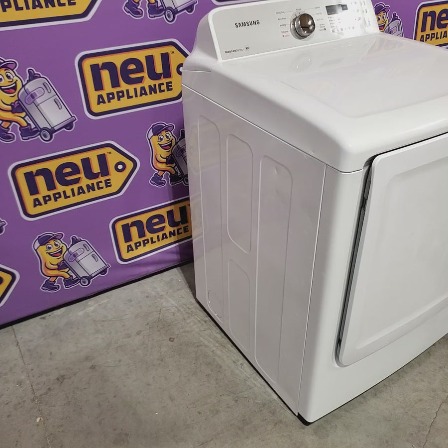 Pictures of Samsung 7.2-cu ft Electric Dryer in White DV400EWHDWR - Certified Refurbished - Neu Appliance Outlet - Discount Appliance Outlet in Austin, Tx